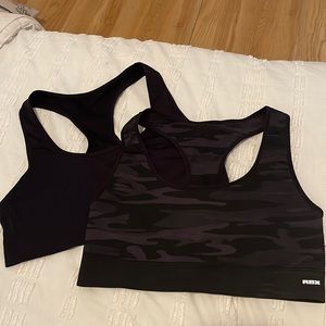 ❌SOLD❌🤍RBX🤍 2 SPORTBRAS • BLACK & CAMO